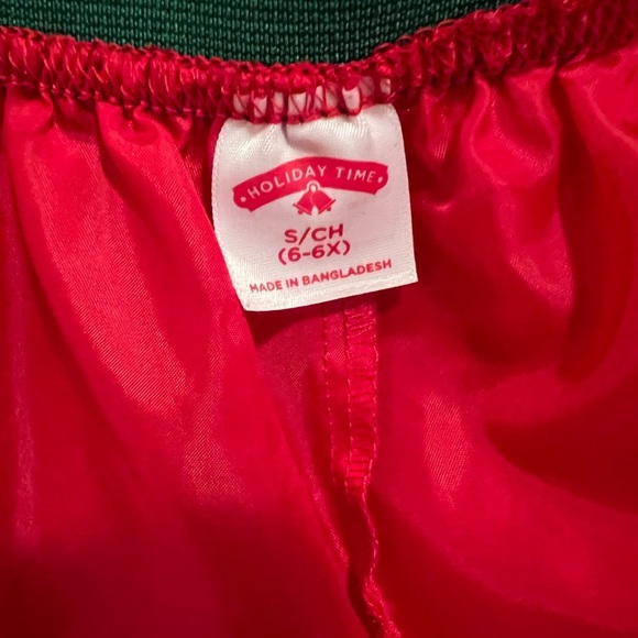 HOLIDAY TIME little girls red skirt /size 6-6X - Picture 3 of 6